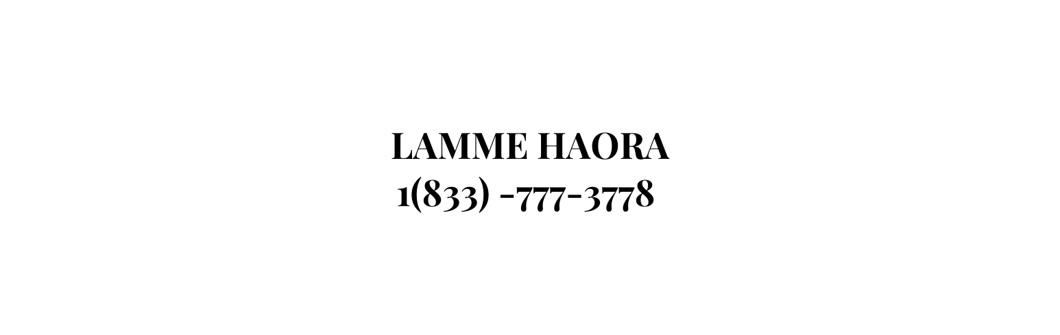 LAMME HAORA 1 833 777 3778