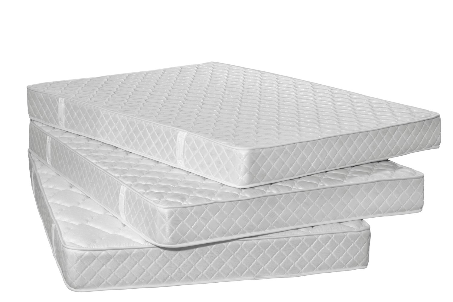 Orthopedic mattress. Isolated