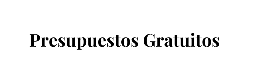 Presupuestos Gratuitos