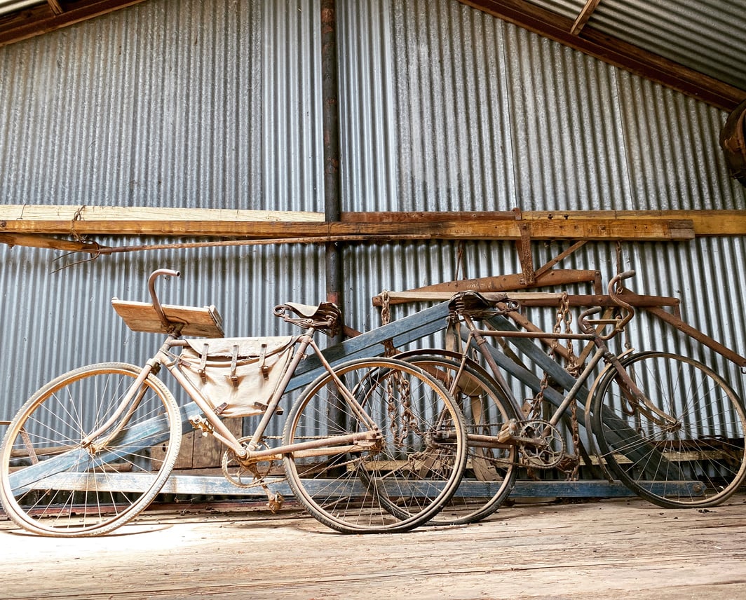 Rusty old Bikes